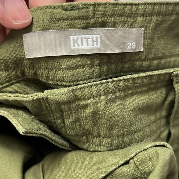 Kith Quinton Utility Pants in Moss Green size 29 New with tags Cargo - Picture 10 of 12